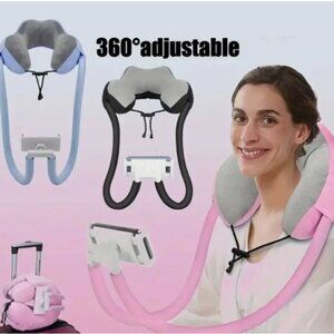 New Neck Protection Pillow, Bedside Pillow ,Travel Pillow, Phone Holder